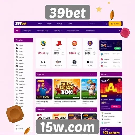 Mudanças na interface do site 39bet em 2025