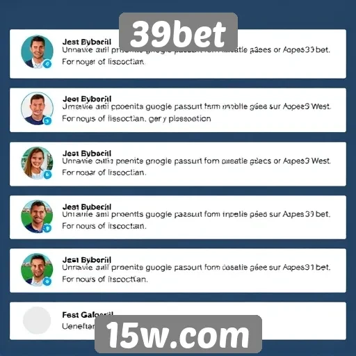 Feedback de usuários sobre o 39bet